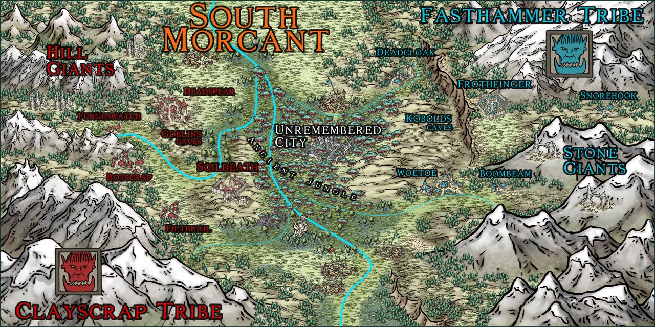 Nibirum Map: south morcant by Ricko Hasche